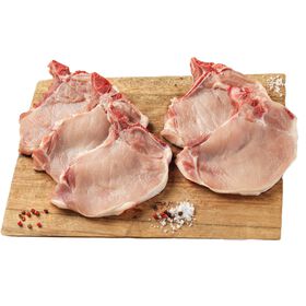 Costeleta do Lombo de Porco Duroc Fatiadas no Balc&atilde;o
