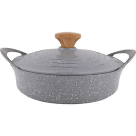 Caçarola Baixa Alumínio 28cm Lyra