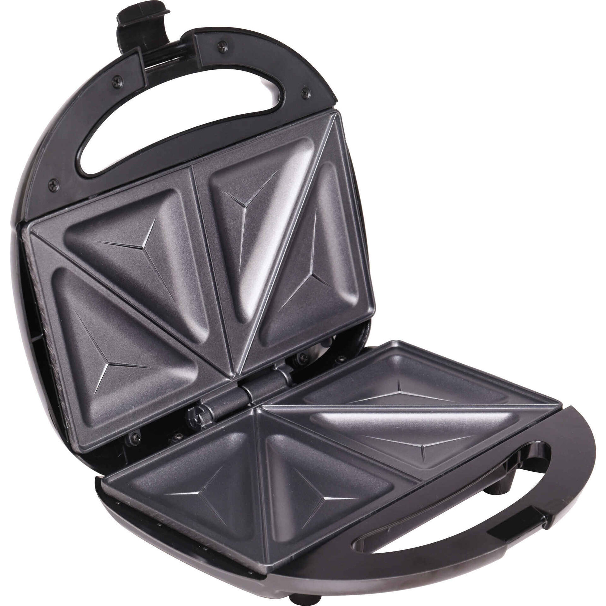 Sandwicheira Antiaderente Preta 750W Bazar&atilde;o