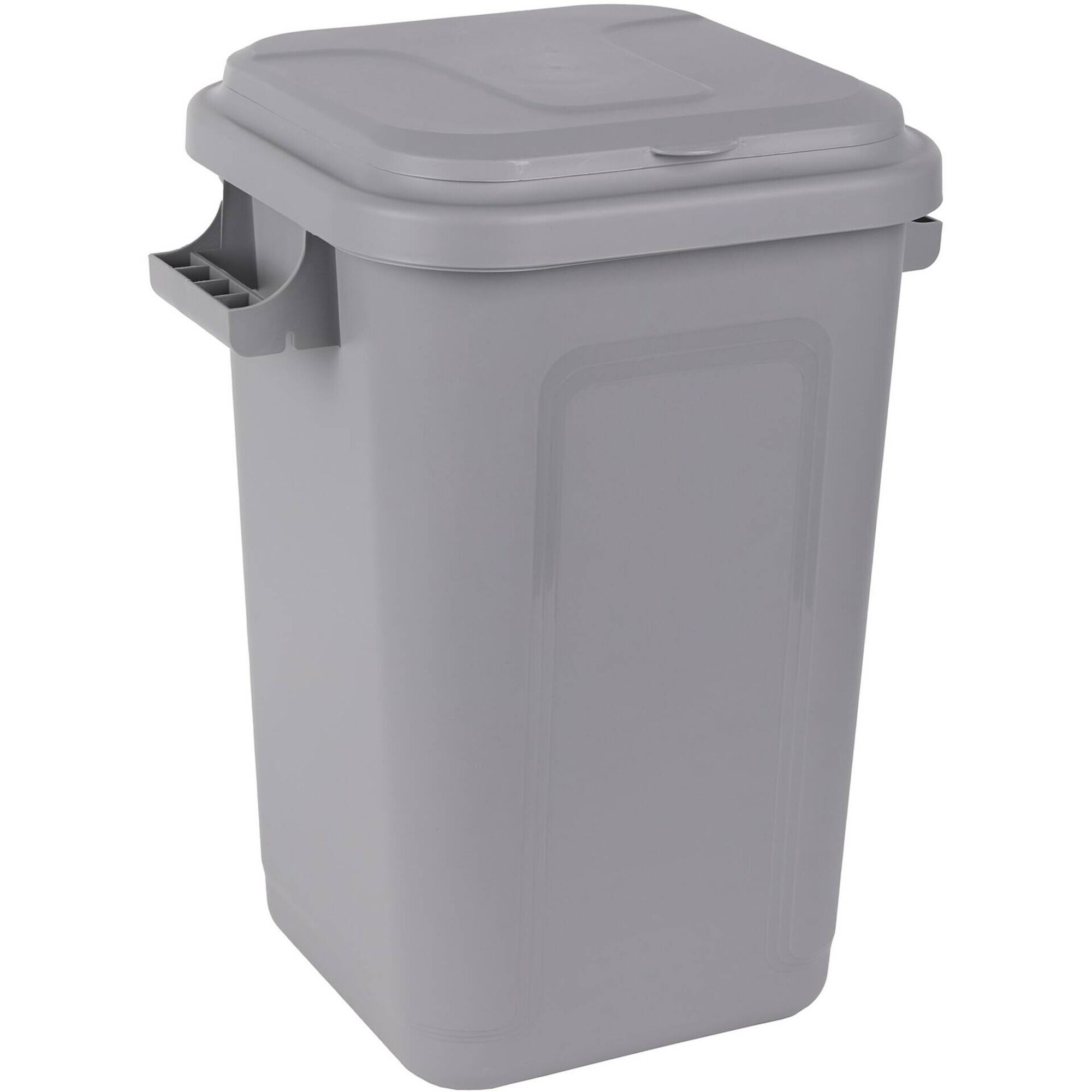 Balde do Lixo Pl&aacute;stico Bege Kasa