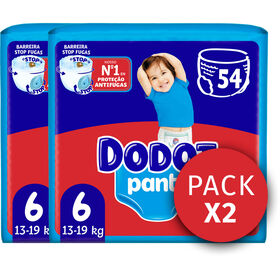 Fraldas Cueca Pants 14-19kg T6 Dodot