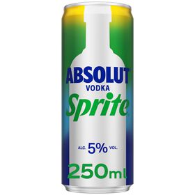 Absolut and Sprite Cocktail