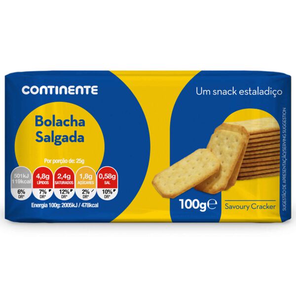Bolachas Salgadas Continente