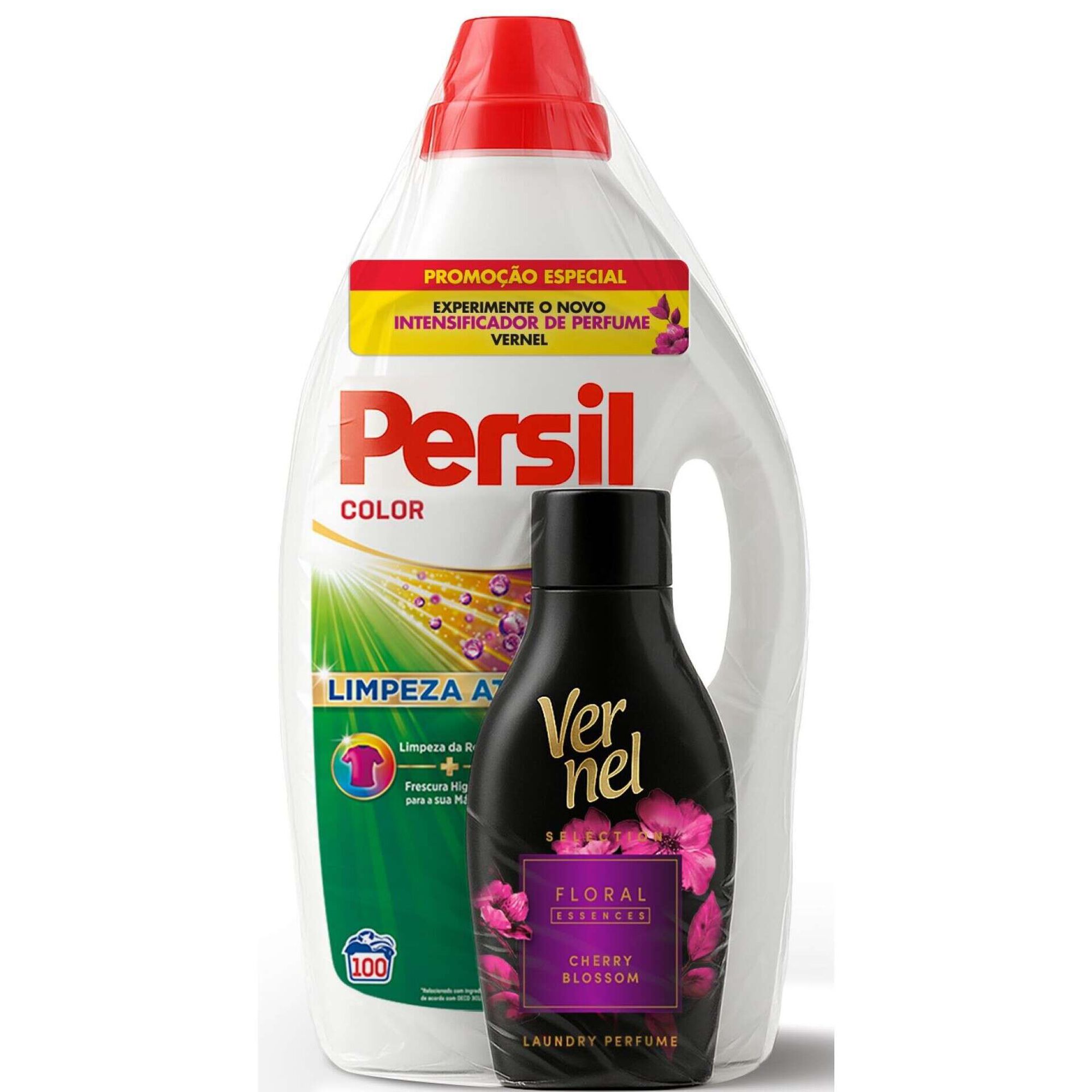 Conjunto Detergente Roupa e Intensificador Perfume