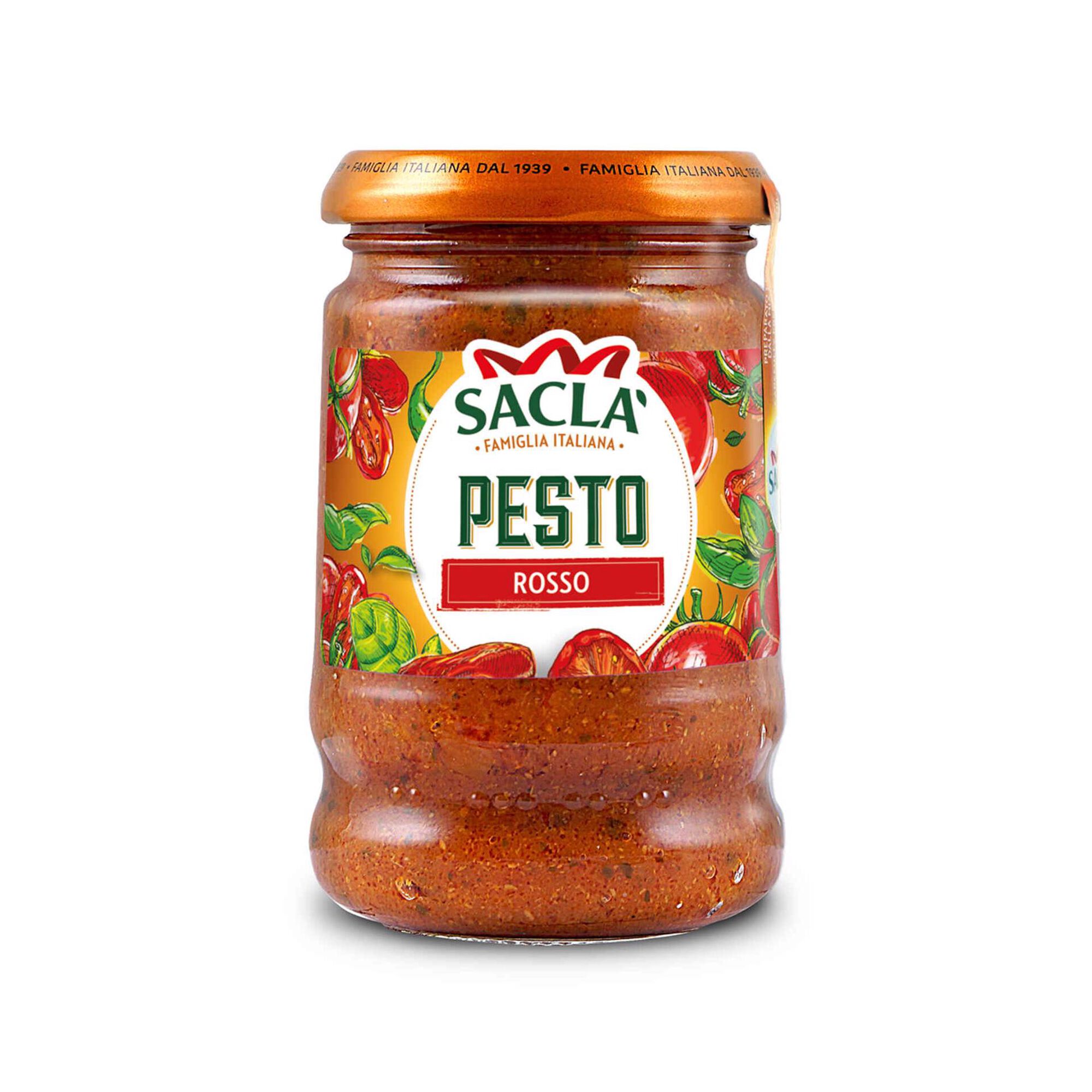 Molho Pesto Rosso em Vidro
