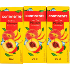 Iced Tea de P&ecirc;ssego Continente