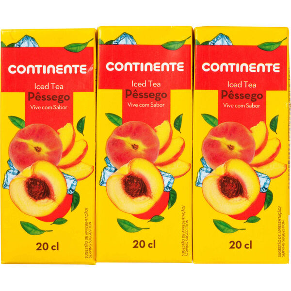 Iced Tea de Pêssego Continente