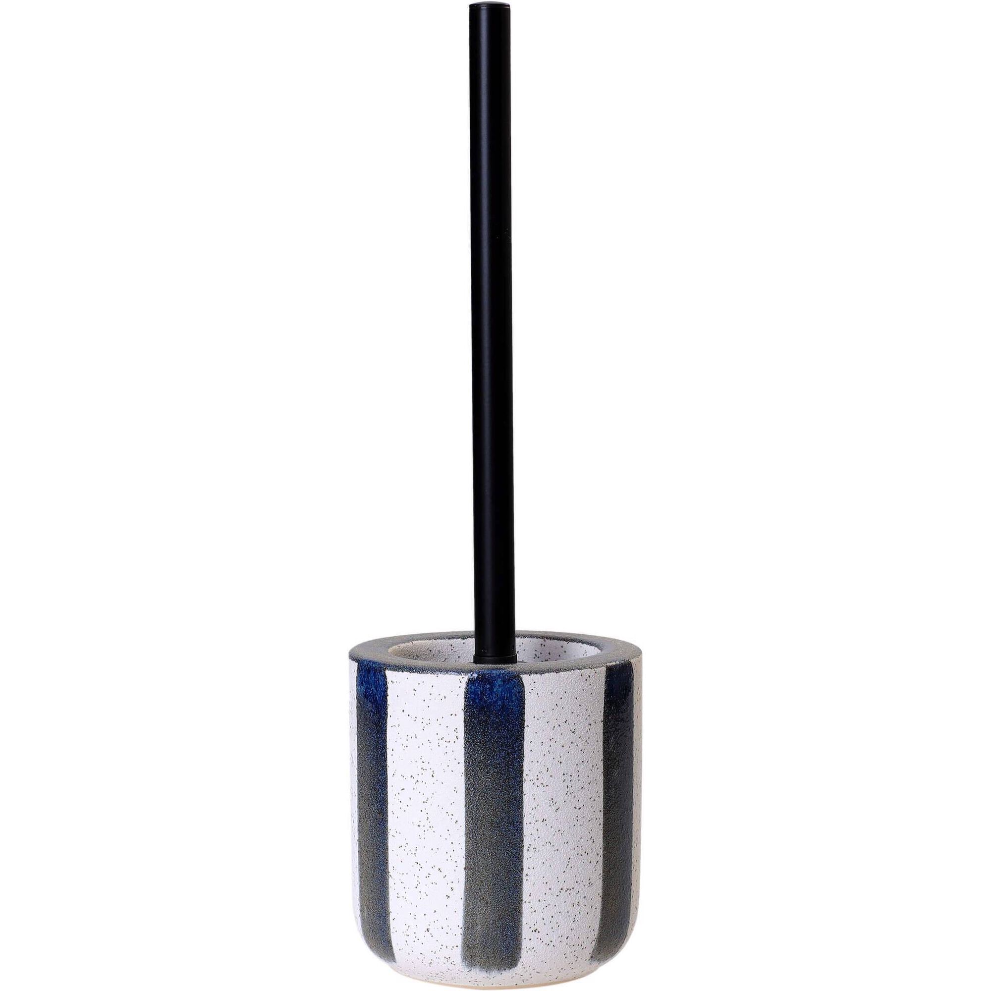 Pia&ccedil;aba Cer&acirc;mica Riscas Azuis Kasa