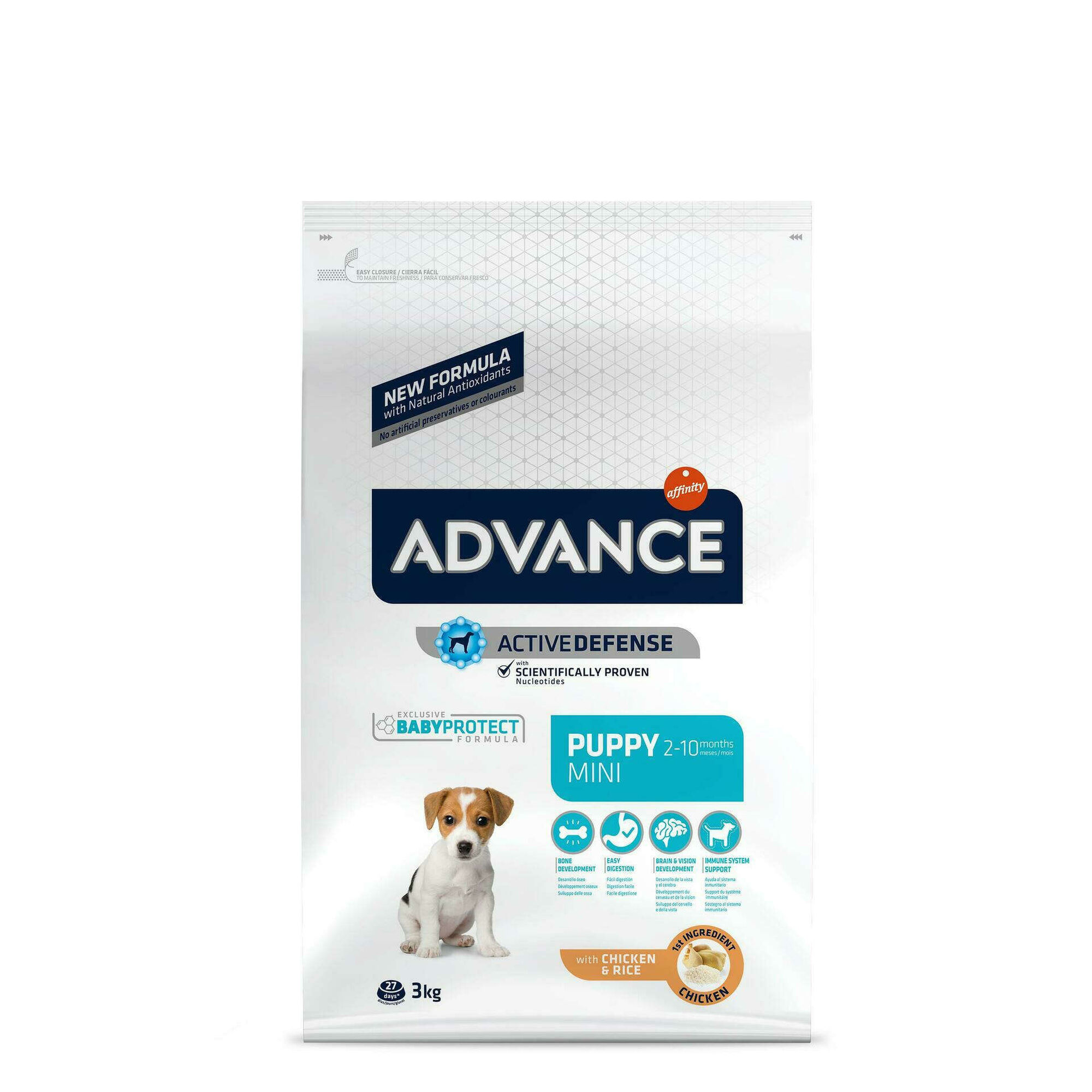 Ração para Cão Júnior Mini Frango e Arroz Ração para Cão Júnior Mini Frango e Arroz