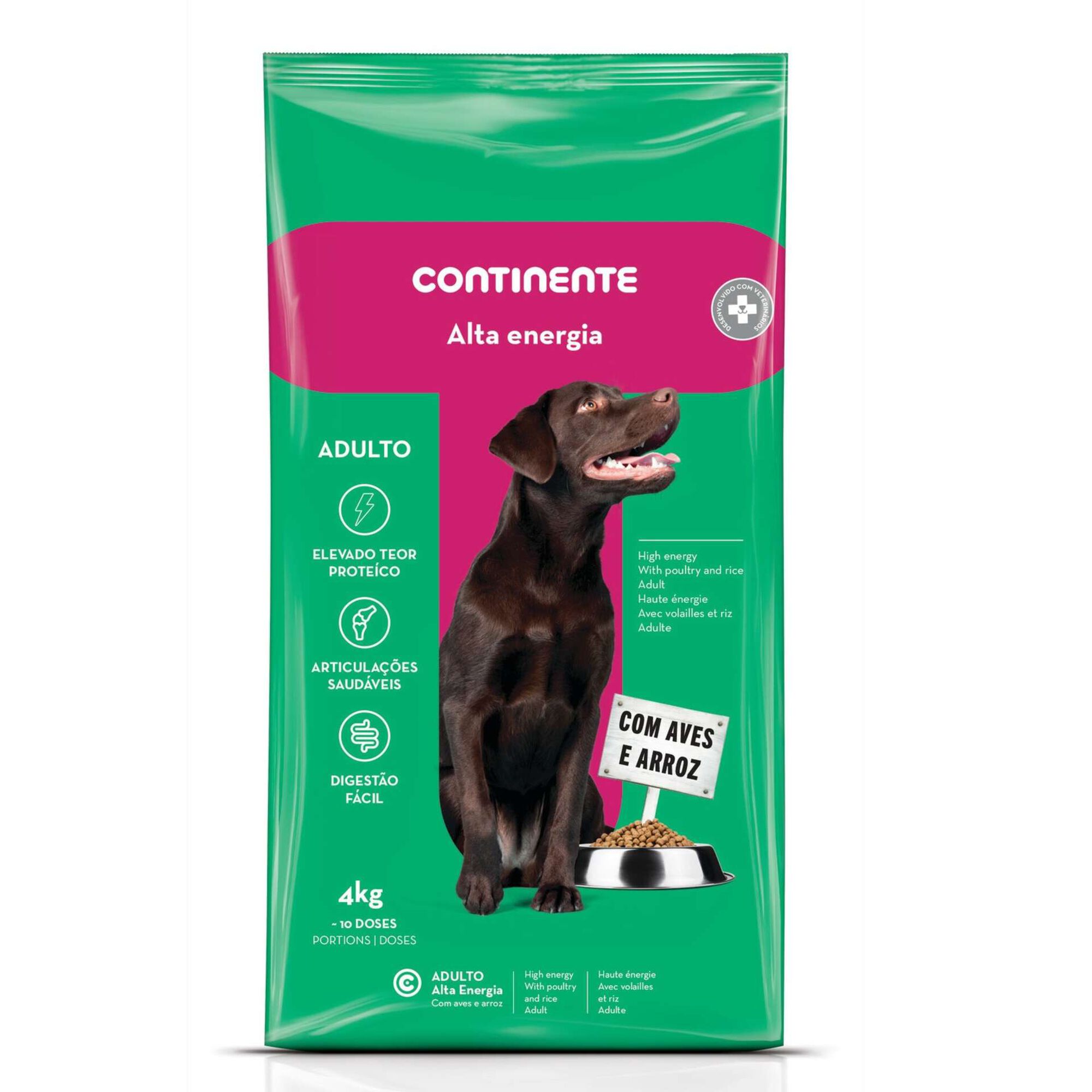 Ração para Cão Adulto Alta Energia Aves e Arroz Ração para Cão Adulto Alta Energia Aves e Arroz