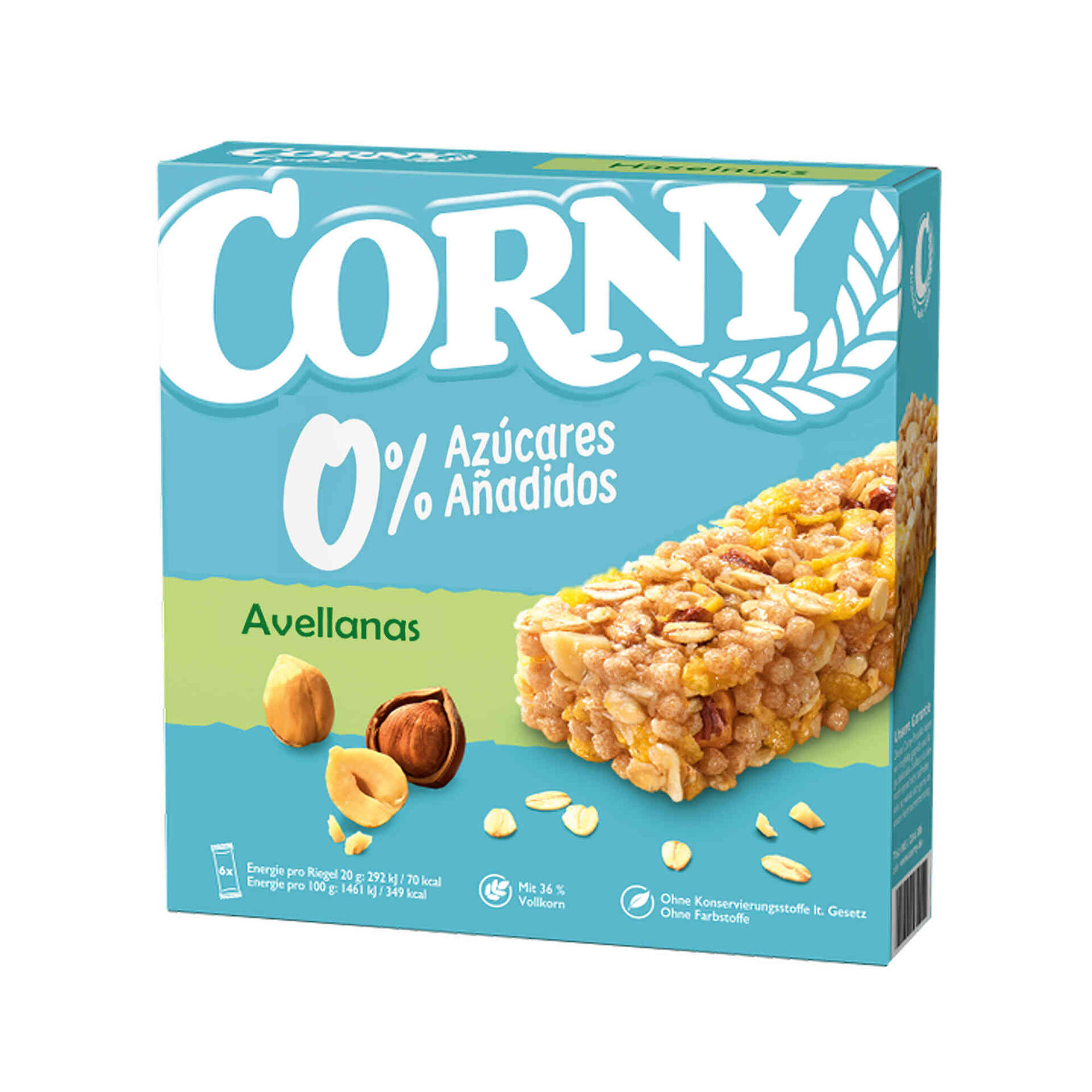 Barra de Cereais Avelã 0%