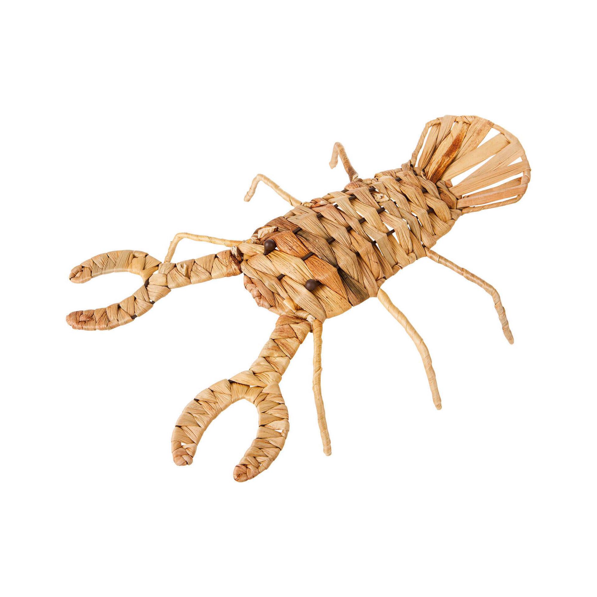 Lagosta Decorativa Aguapé 6x43x6cm Lagosta Decorativa Aguapé 6x43x6cm