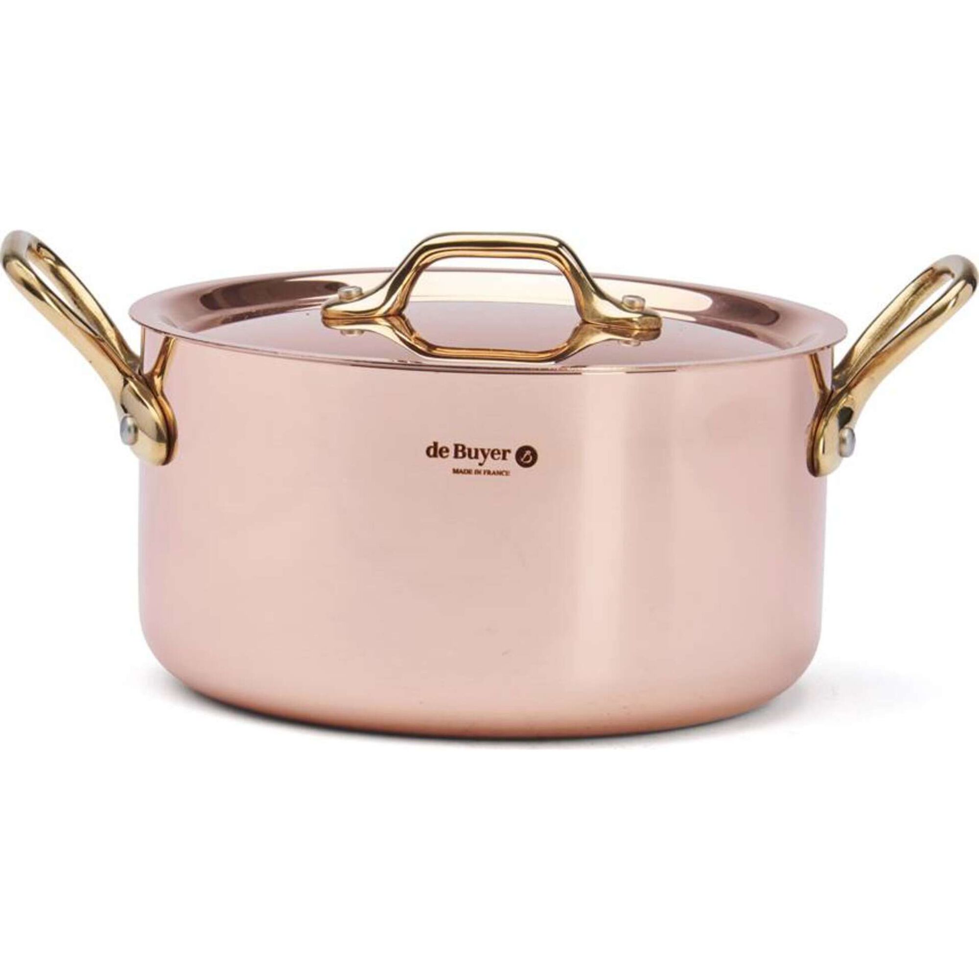Frigideira Cobre e Inox 20 cm Inocuivre deBuyer