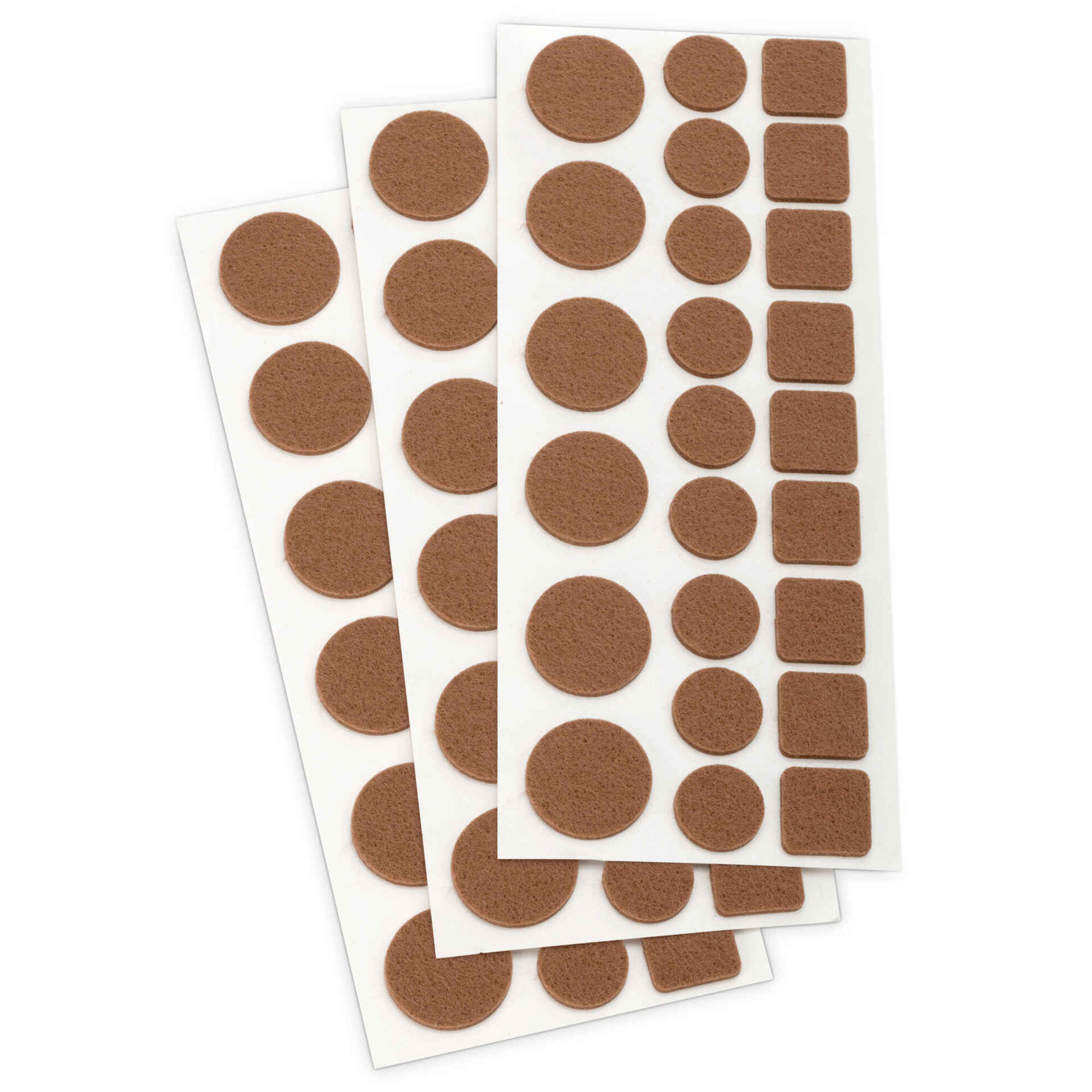 Feltros Adesivos Multiforma Castanho