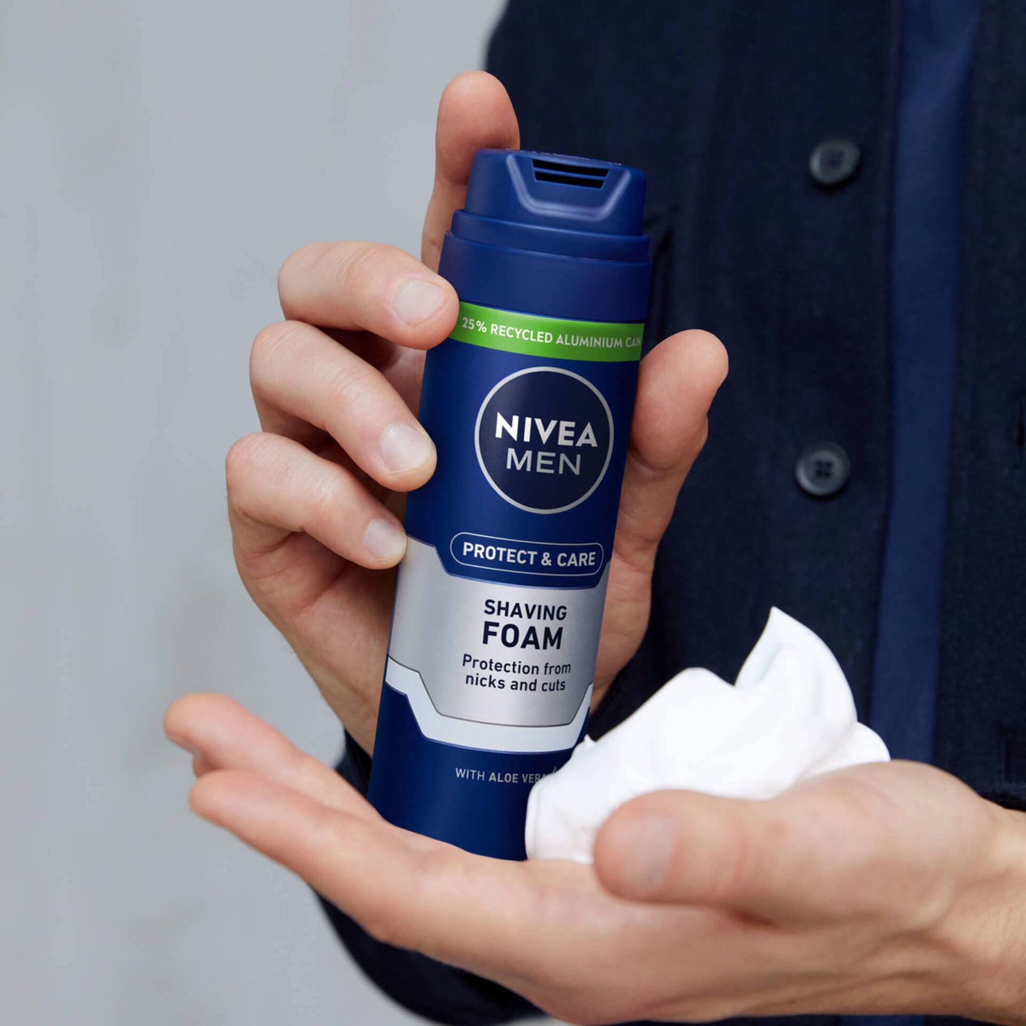 Espuma de Barbear Men Protect & Care Suave Espuma de Barbear Men Protect & Care Suave