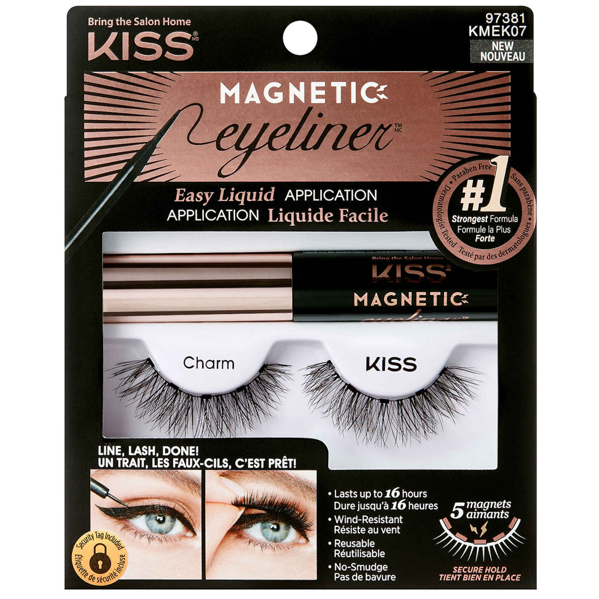 Kit Magnetic Eyeliner e Pestanas Falsas 07