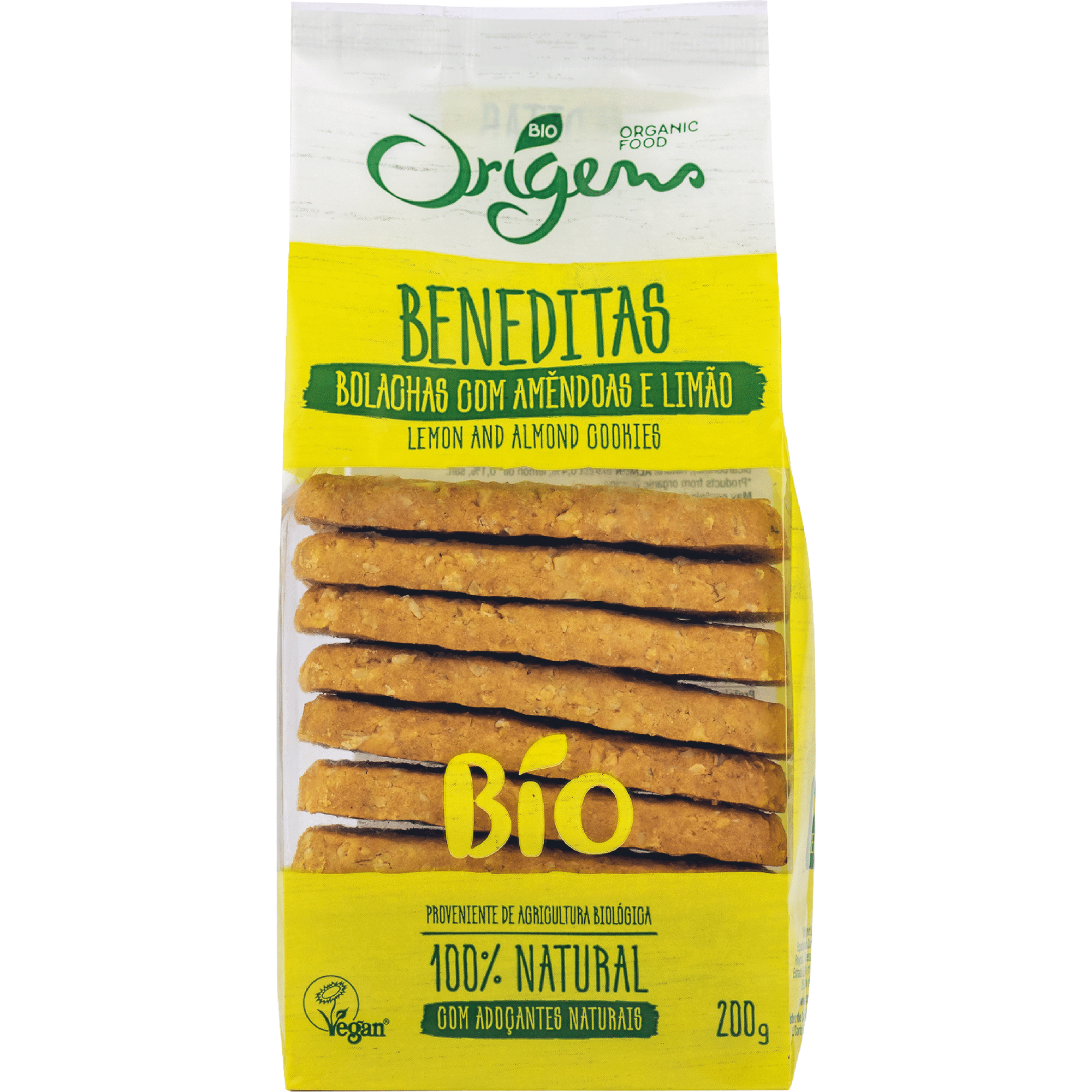 Bolachas Beneditas com Amêndoa e Limão