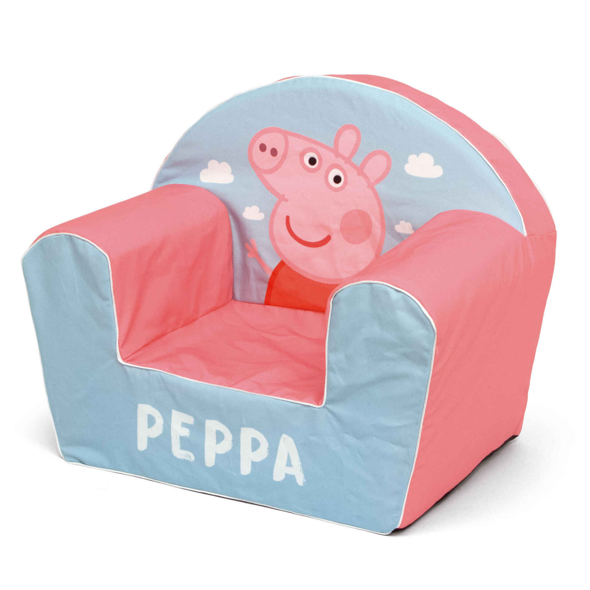 Sofa Peppa Pig Azul e Rosa