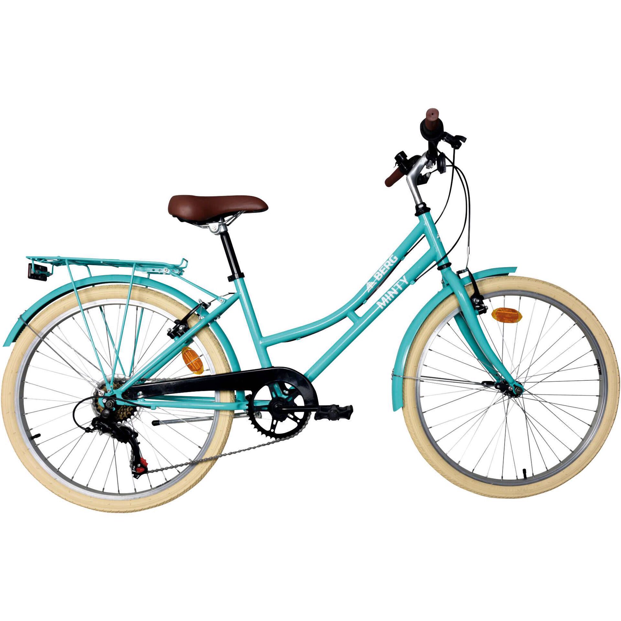 Bicicleta J&uacute;nior Minty Roda 24'' +8 Anos Berg