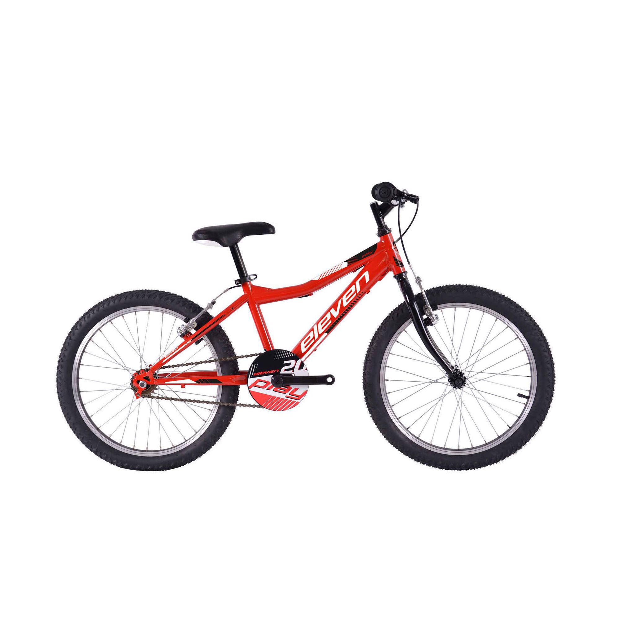 Bicicleta Júnior Roda 20'' Play Vermelha