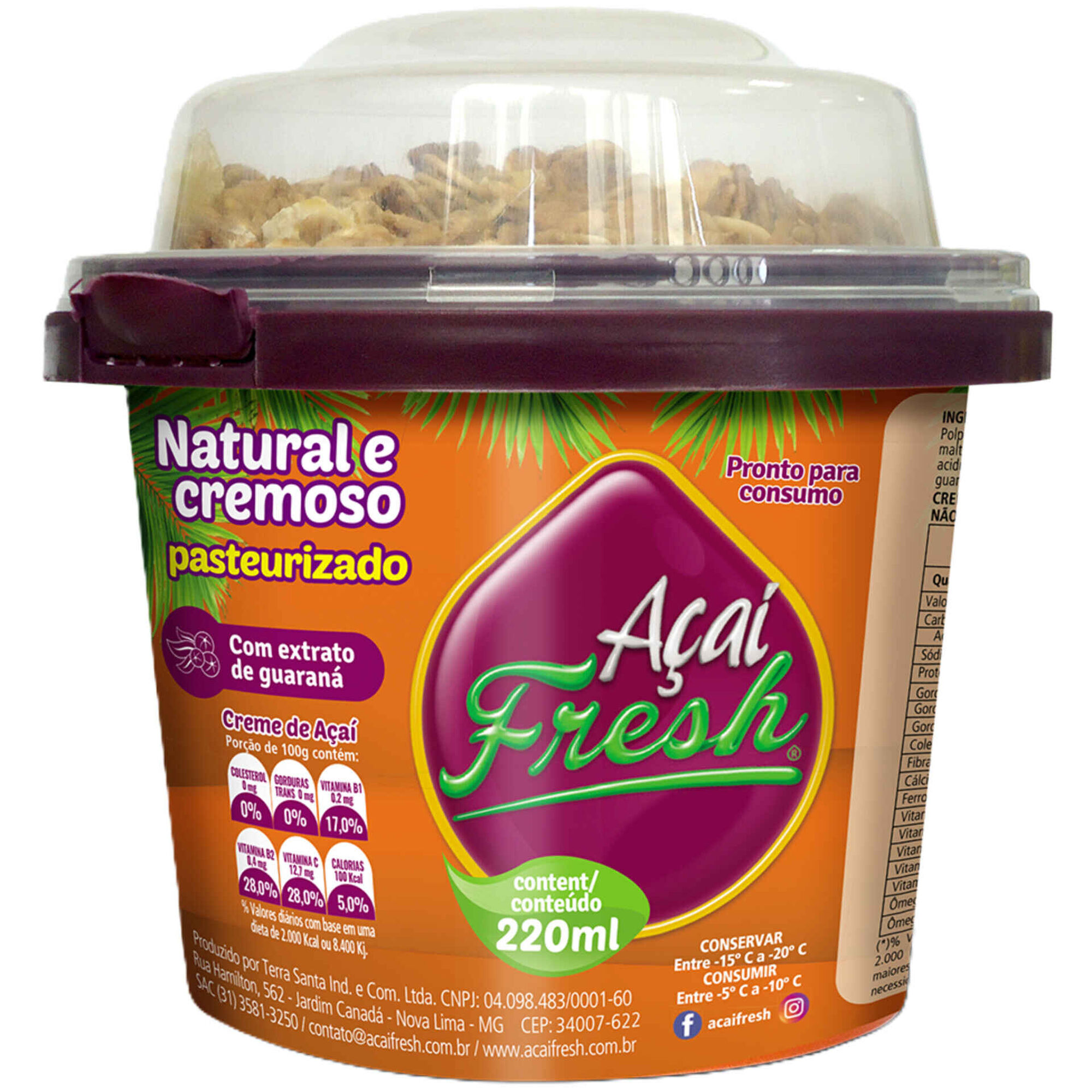 Açaí Guaraná e Granola