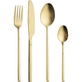 Faqueiro Dourado 6 Pessoas Kasa