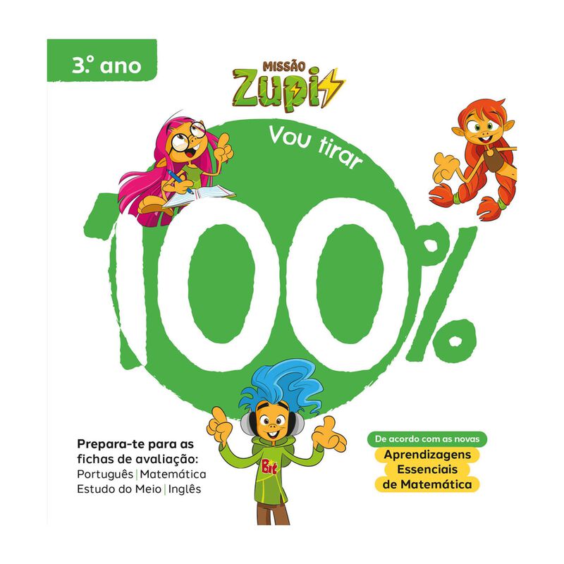 Missão Zupi - Vou Tirar 100% - 3.º Ano de Vários Autores