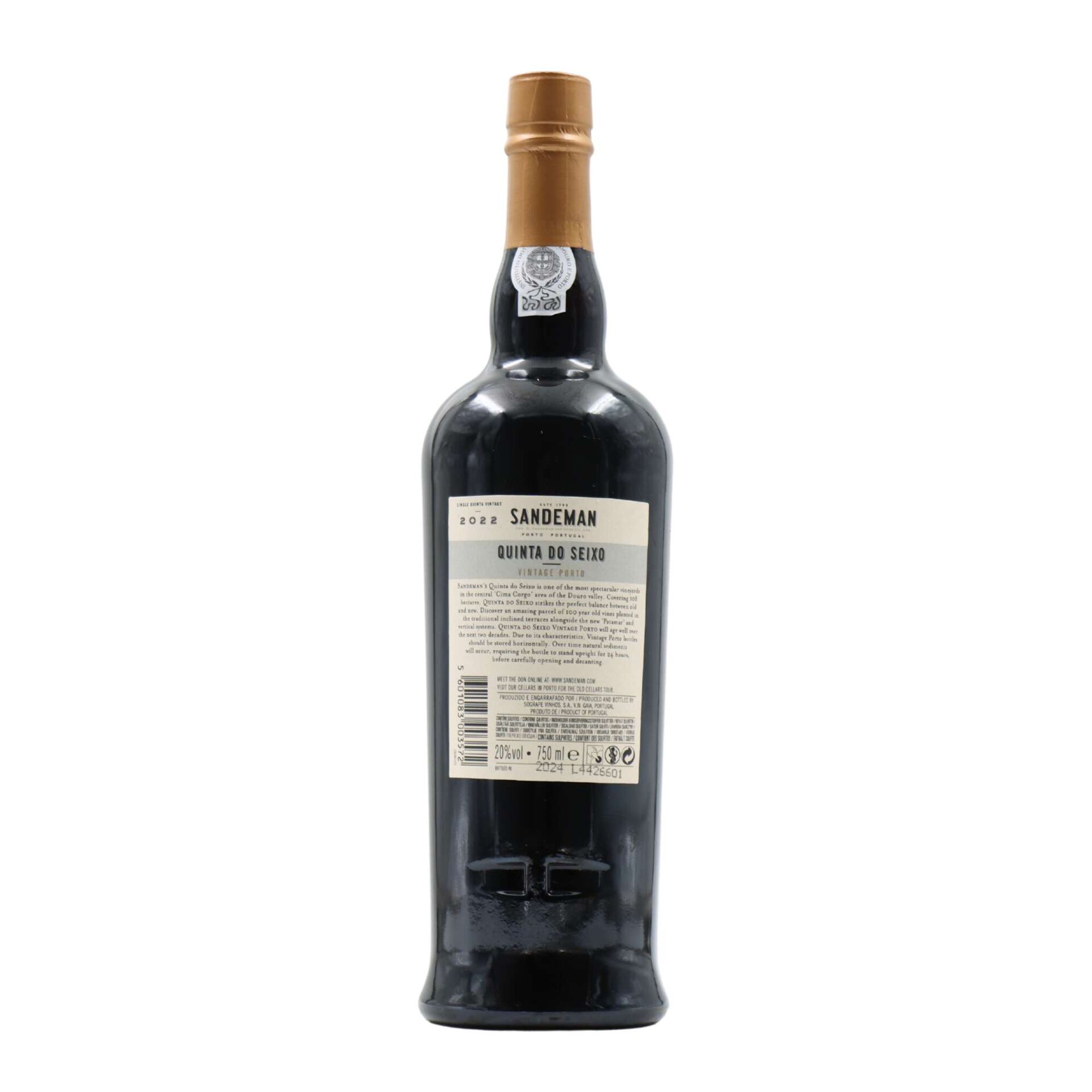 Sandeman Quinta Do Seixo Vinho Do Porto Vintage 2022