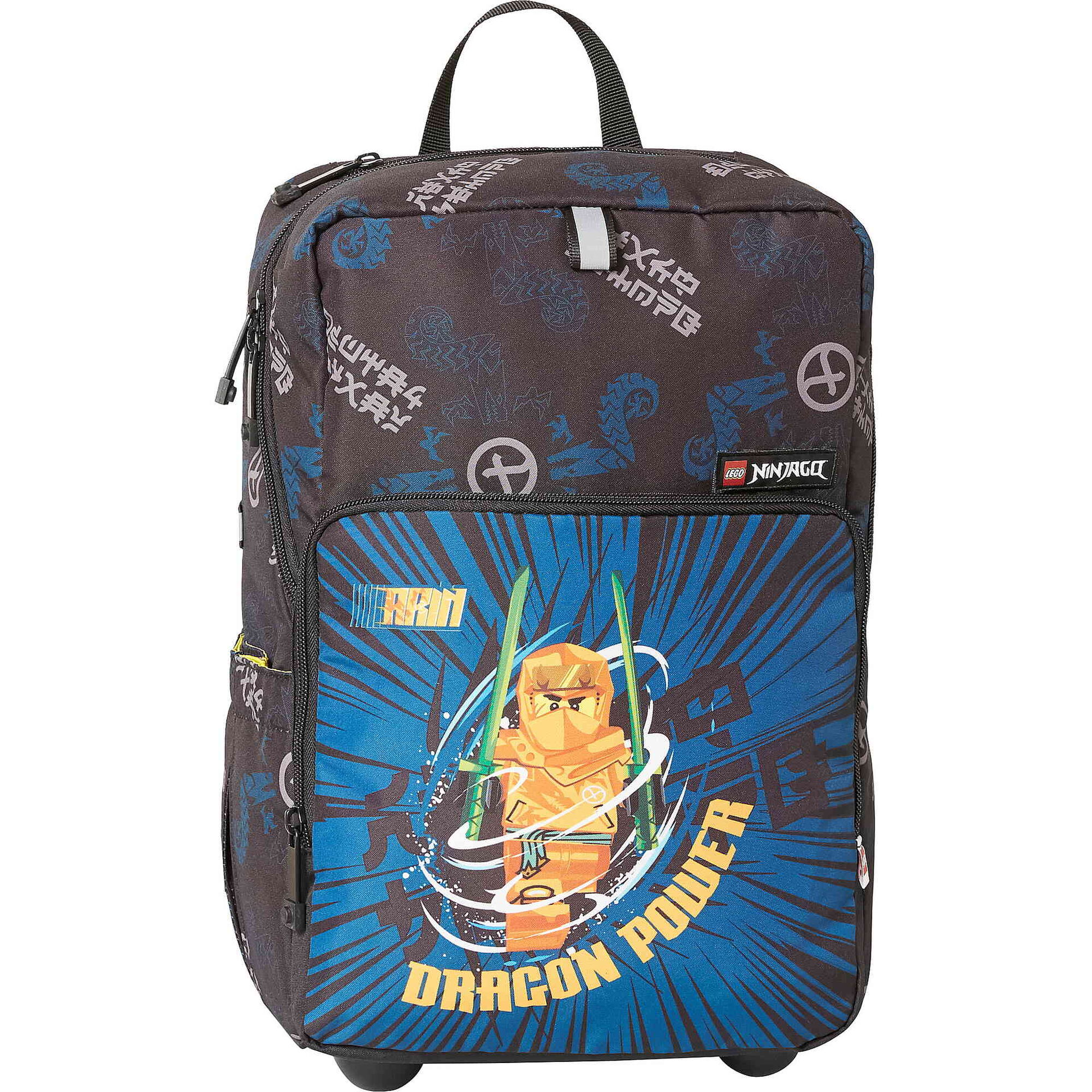 Trolley Preta e Azul Dragon Power Arin
