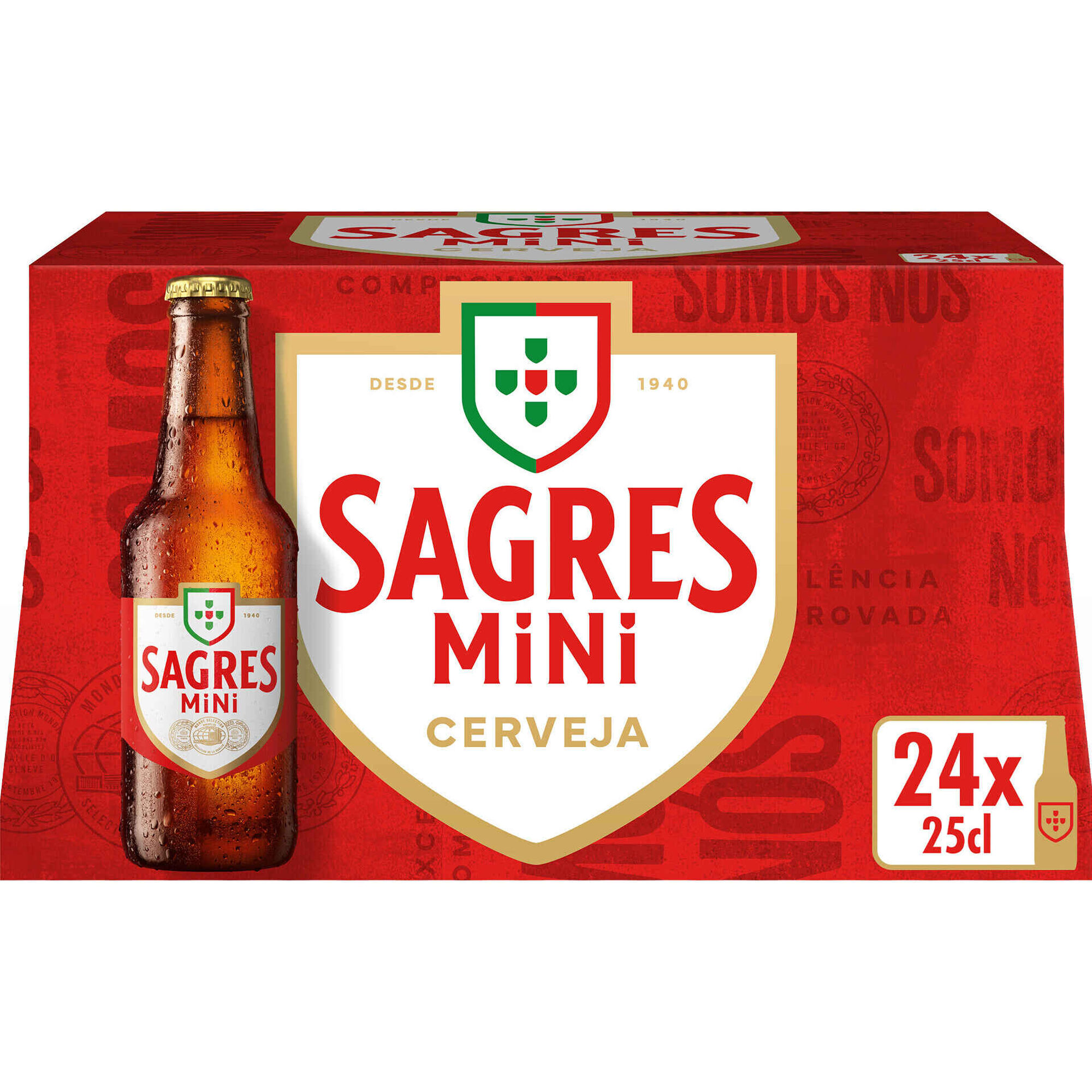 Cerveja com &Aacute;lcool Mini Sagres