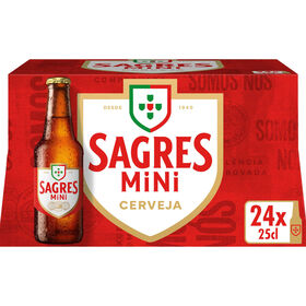 Cerveja com &Aacute;lcool Mini Sagres