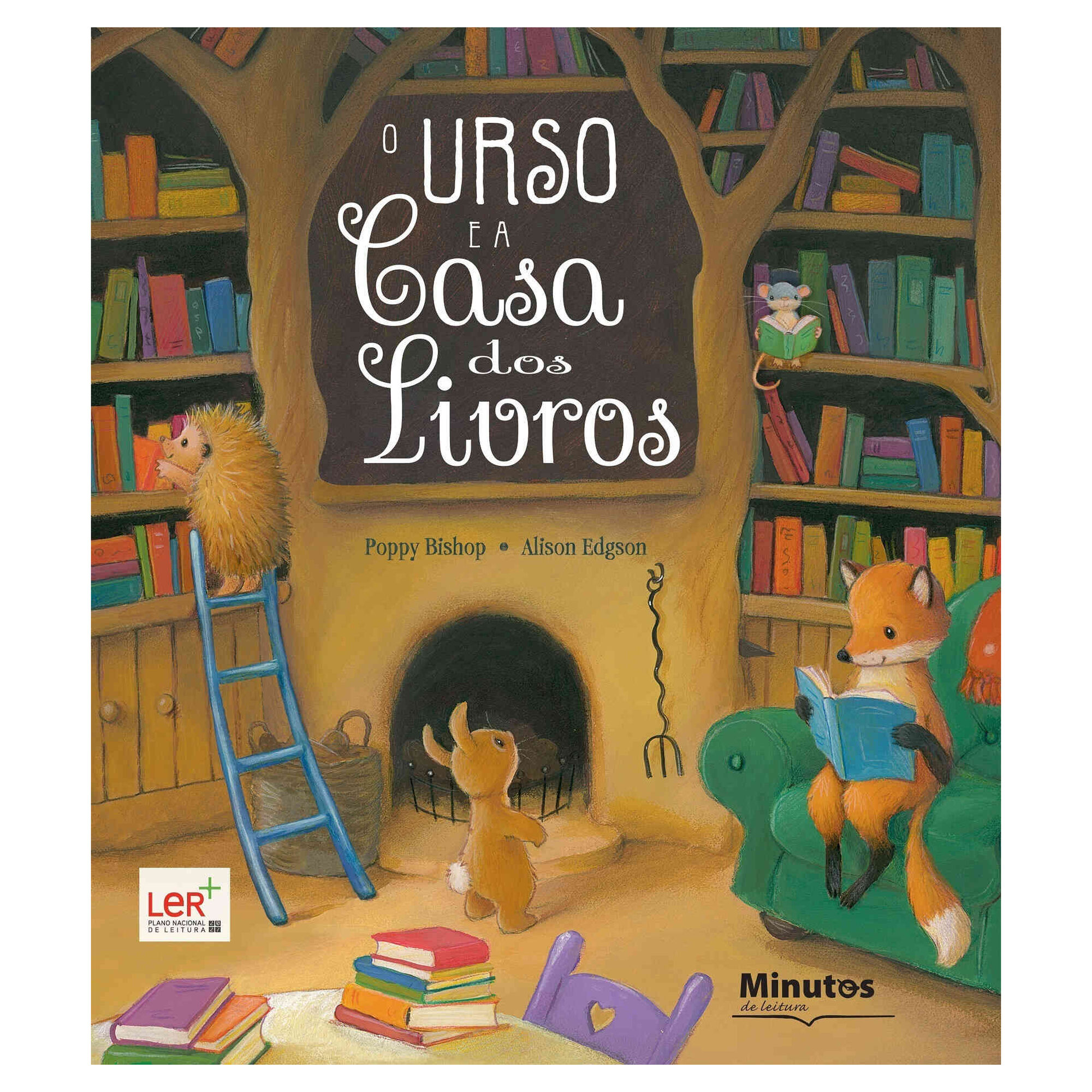 O Urso e a Casa dos Livros de Poppy Bishop