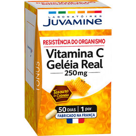 Suplemento Vitamina C e Geleia Real Juvamine