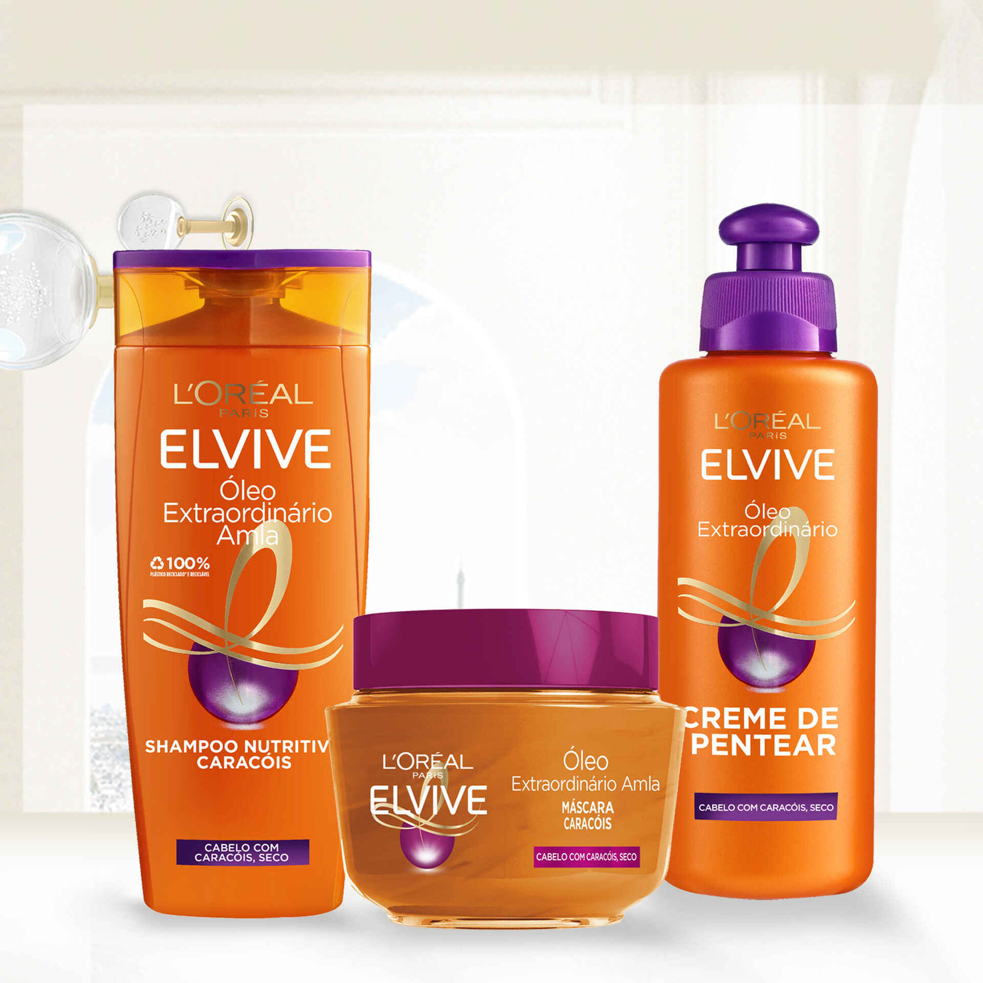 Rotina Cabelo Elvive Óleo Extraordinário