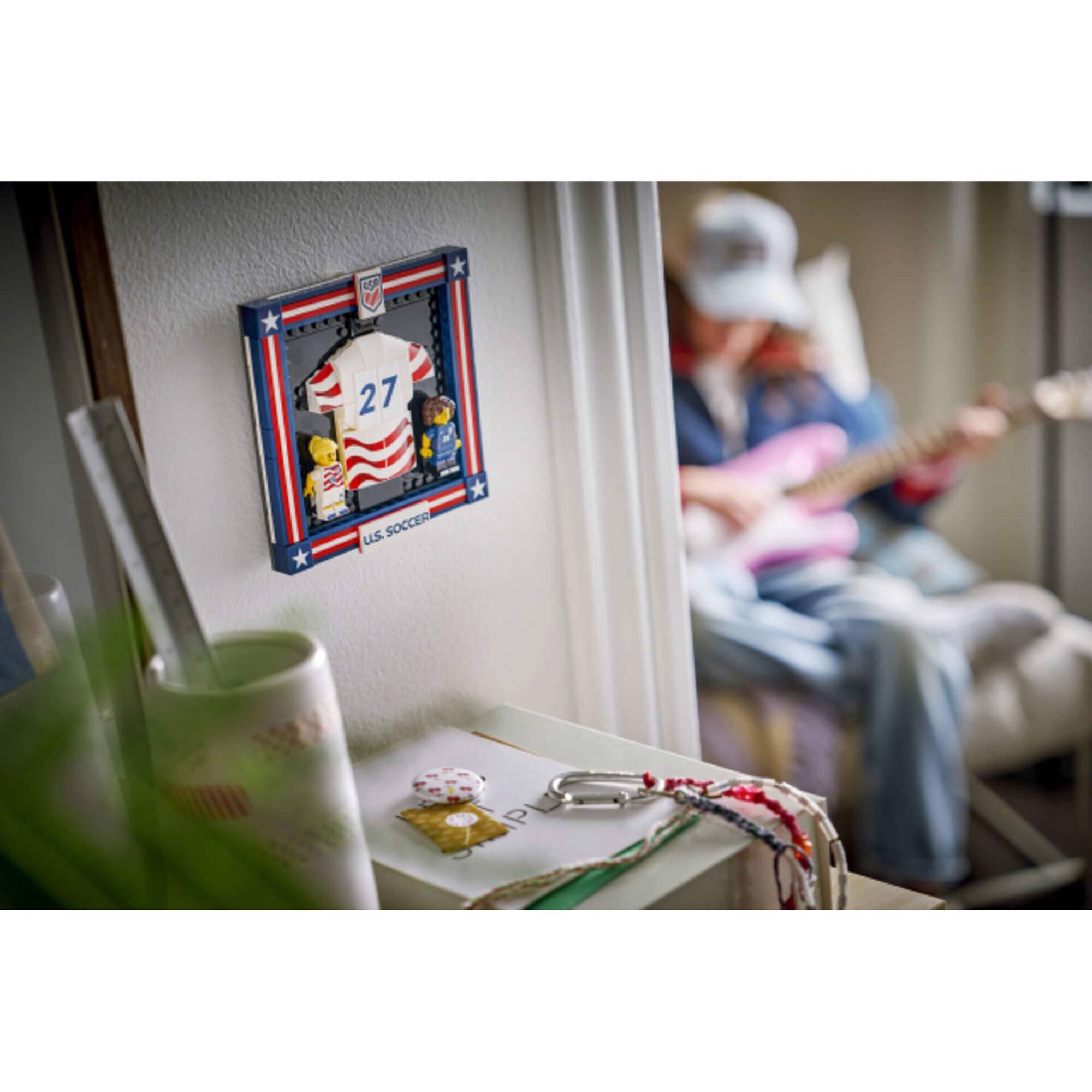 LEGO - Camisola da Sele&ccedil;&atilde;o Nacional de Futebol dos EUA de 2026 - 43033