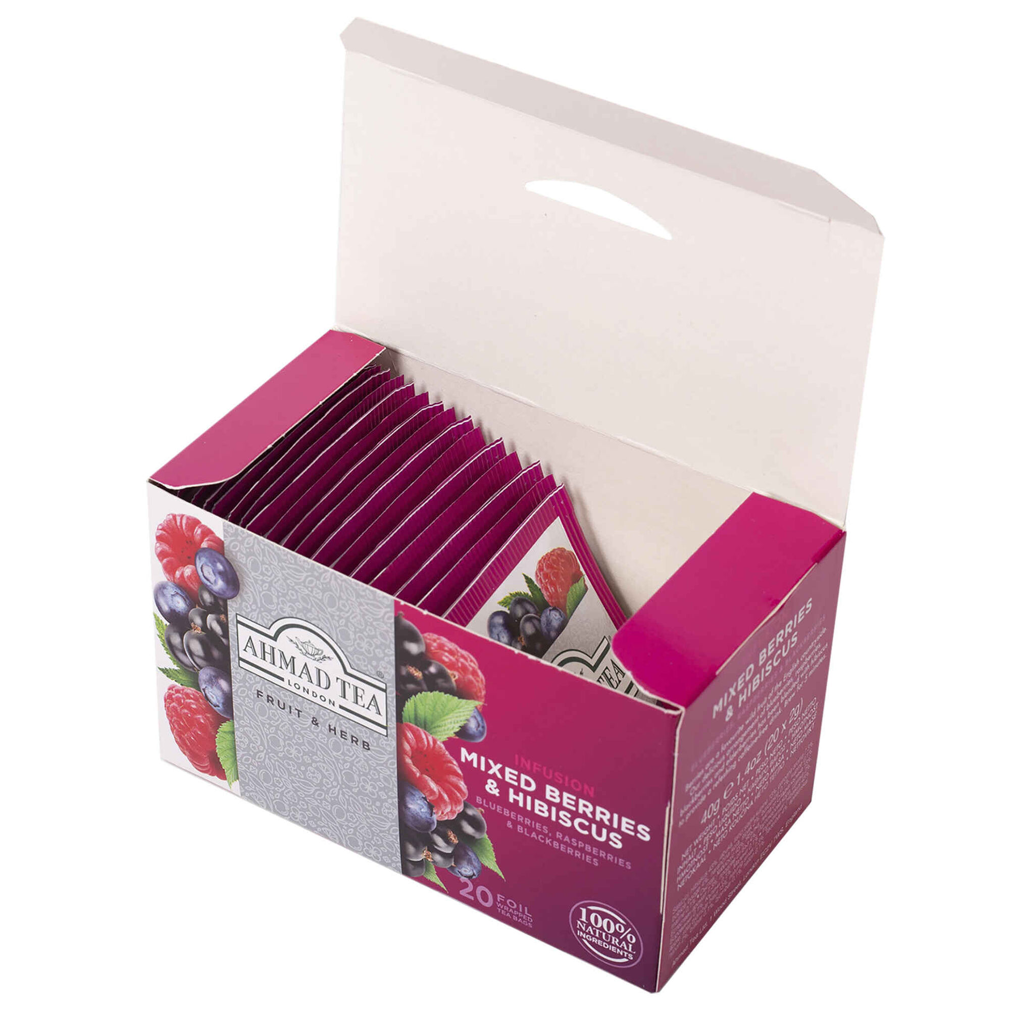 Infus&atilde;o Frutos Vermelhos Saquetas