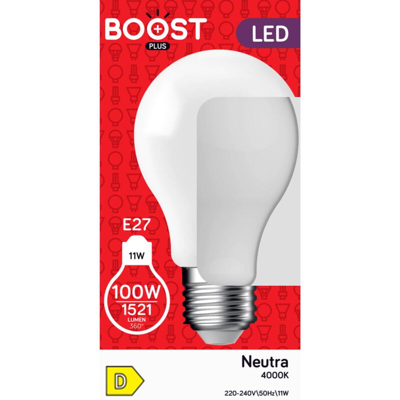 Lâmpada LED Standard E27 4000K 100W Boost