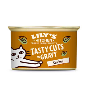 Comida Húmida para Gato Adulto Tasty Cuts Frango
