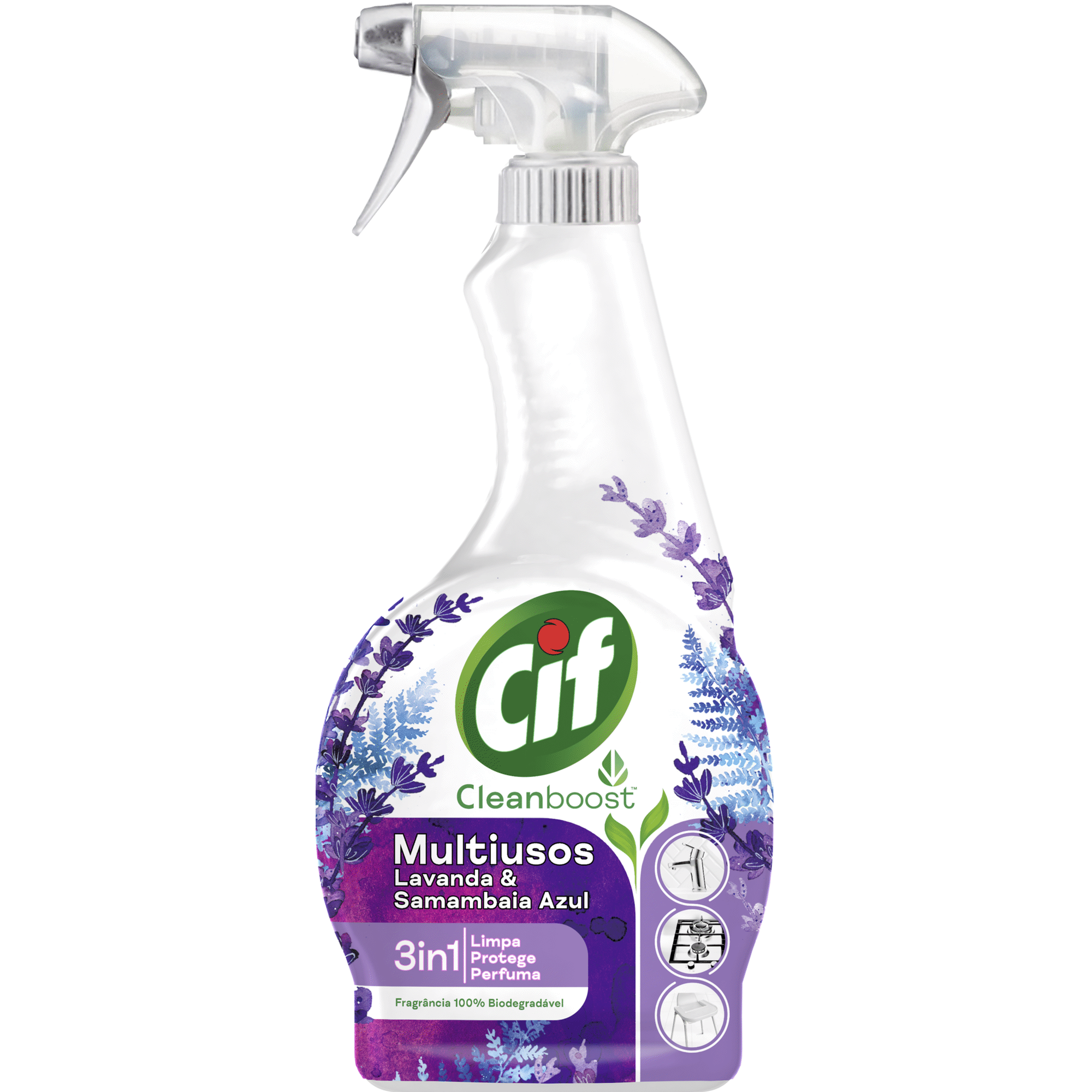 Multiusos Spray 3 em 1 Lavanda e Samambaia Azul