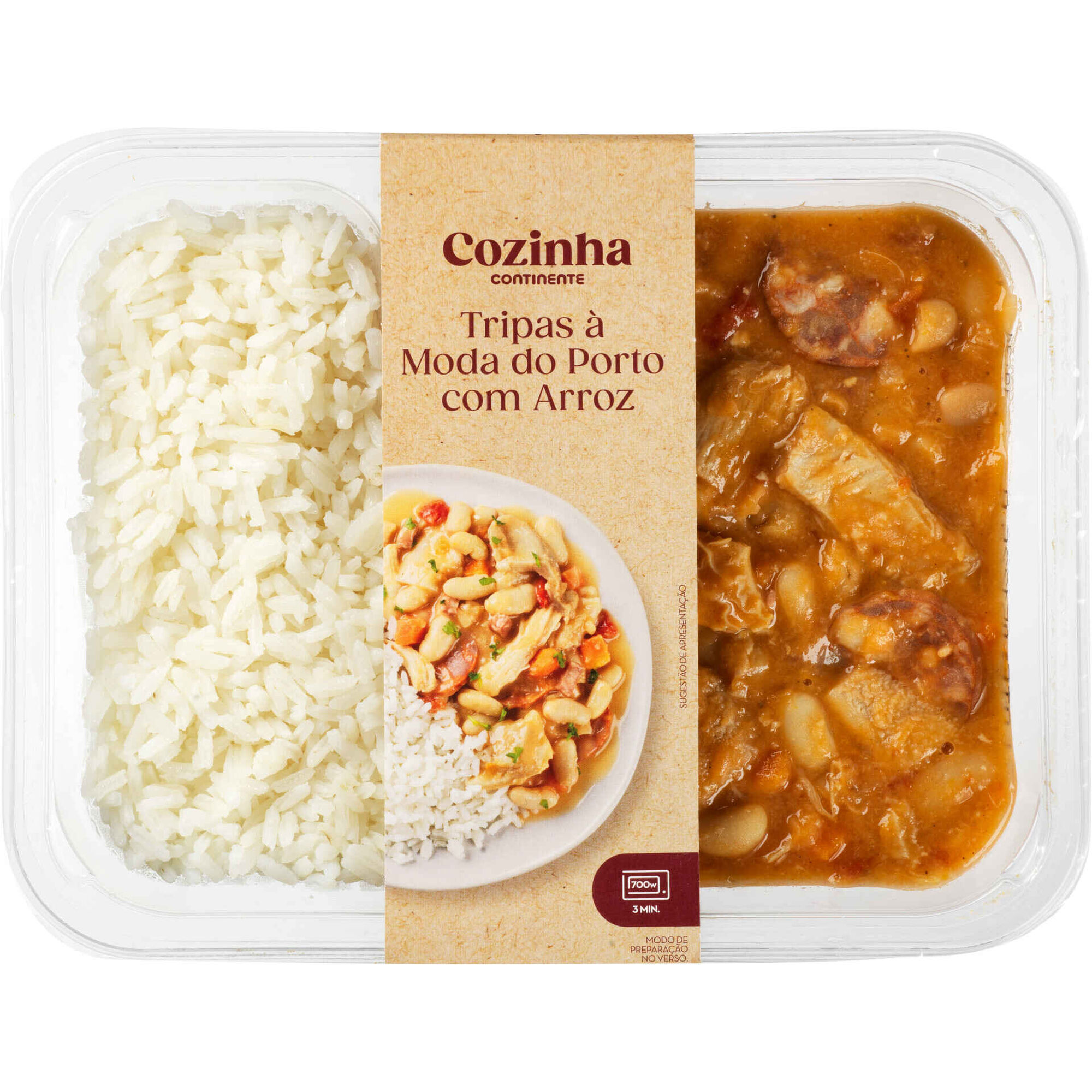 Tripas &agrave; Moda do Porto com Arroz