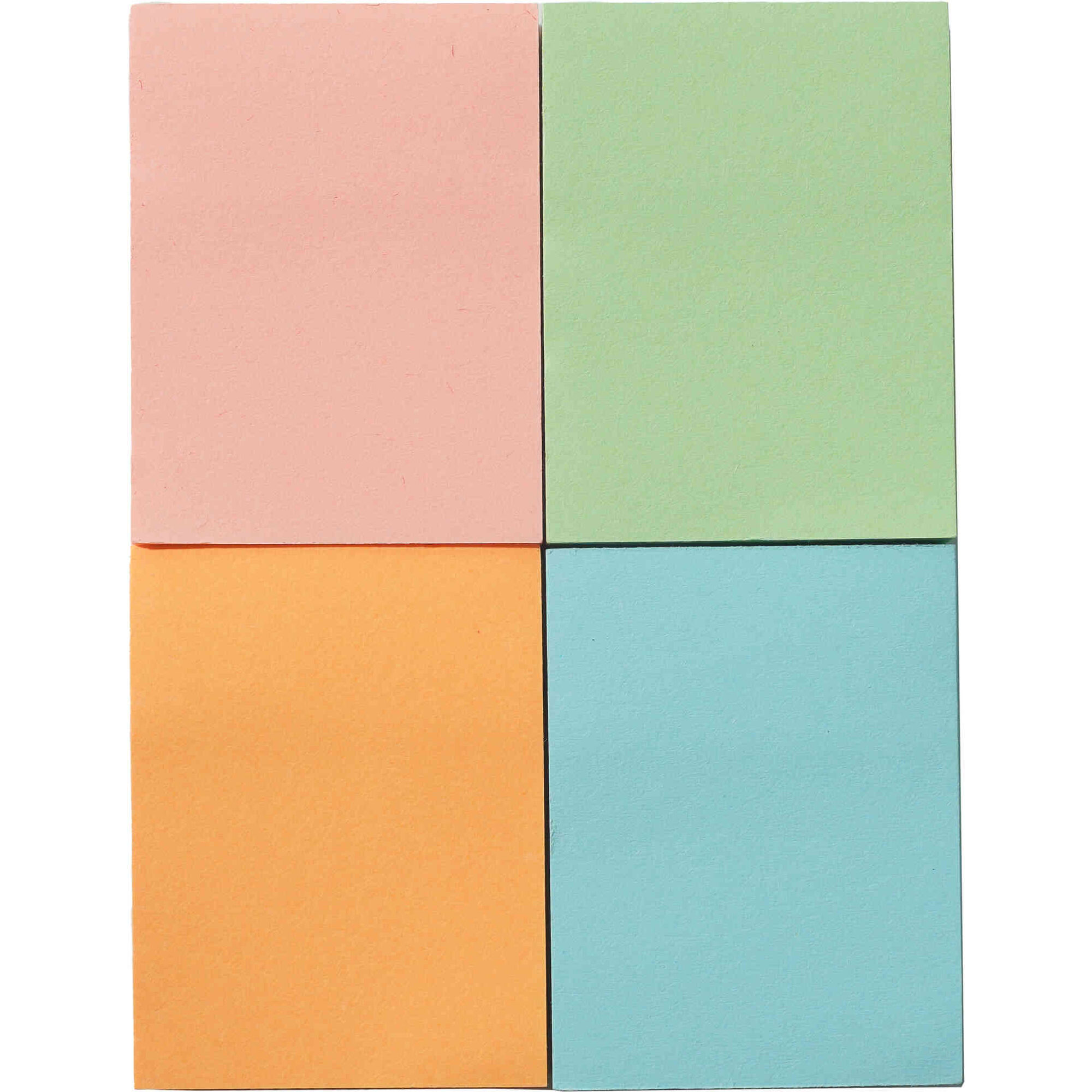 Bloco de Notas Aderentes 4x100 Folhas 50x38mm Note!