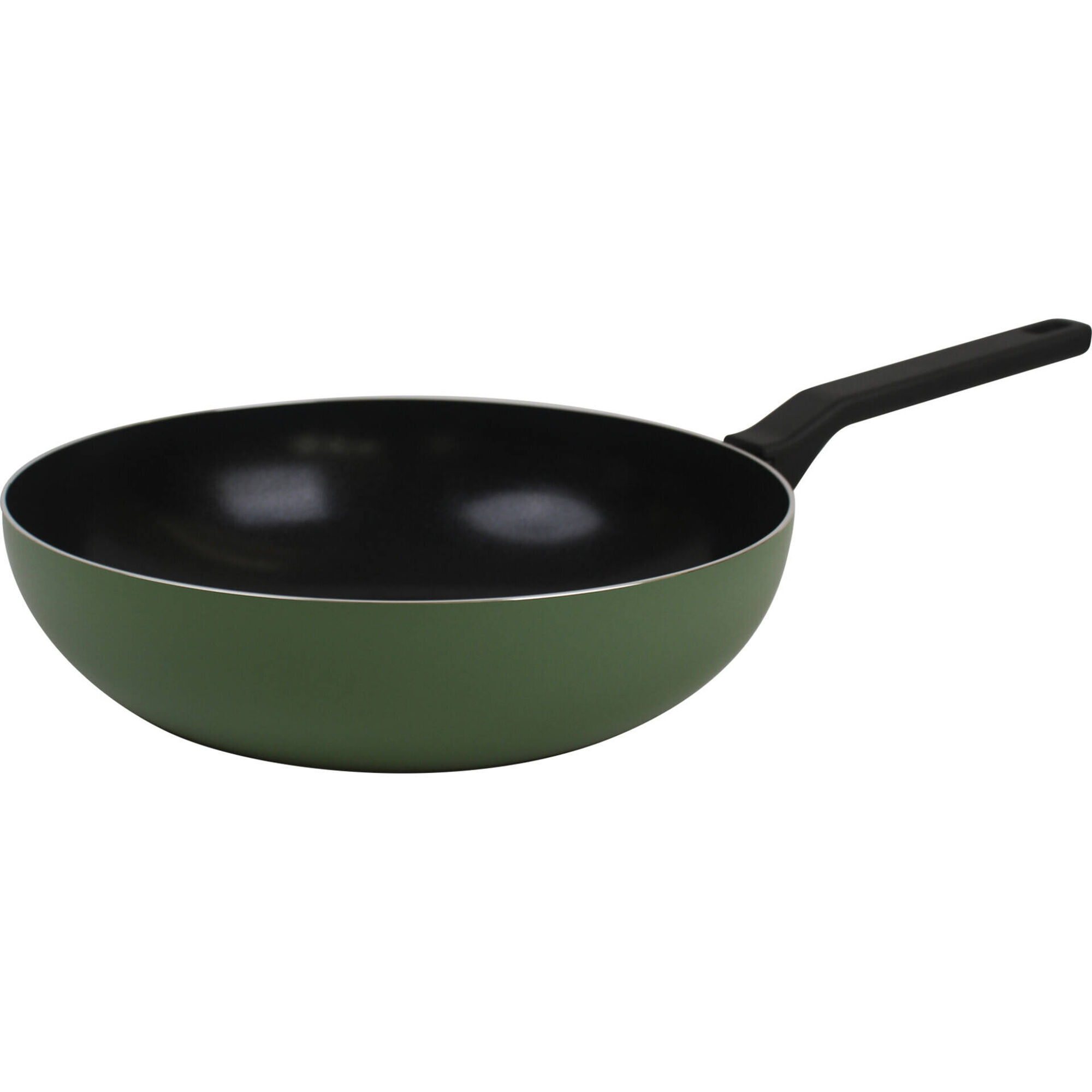 Wok 28cm Cer&acirc;mica Square Verde Kasa