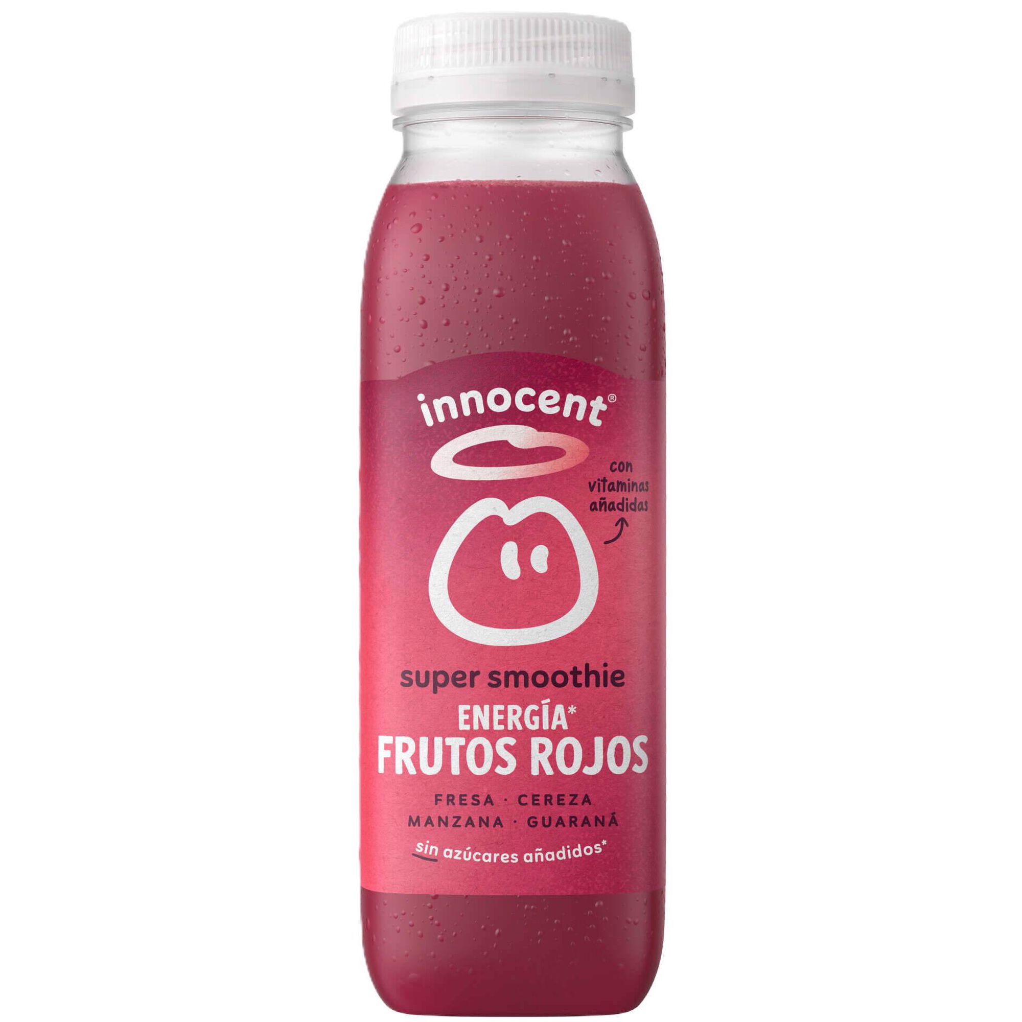 Smoothie Morango, Cereja, Ma&ccedil;&atilde;, Guaran&aacute; e Sementes de Linha&ccedil;a Innocent