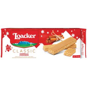 Bolachas Wafers com Recheio de Canela