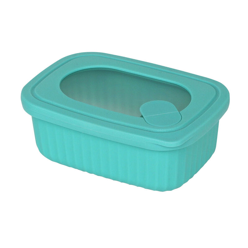 Caixa Hermética 0,38L Verde Design Kasa