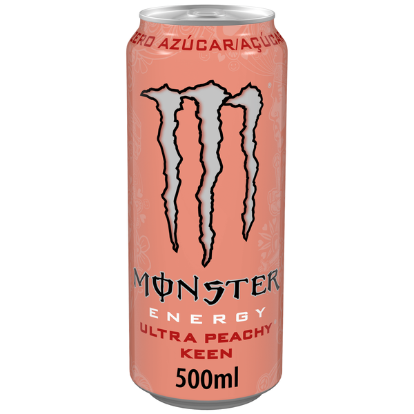 Bebida Energética Ultra Peach sem Açúcar Monster