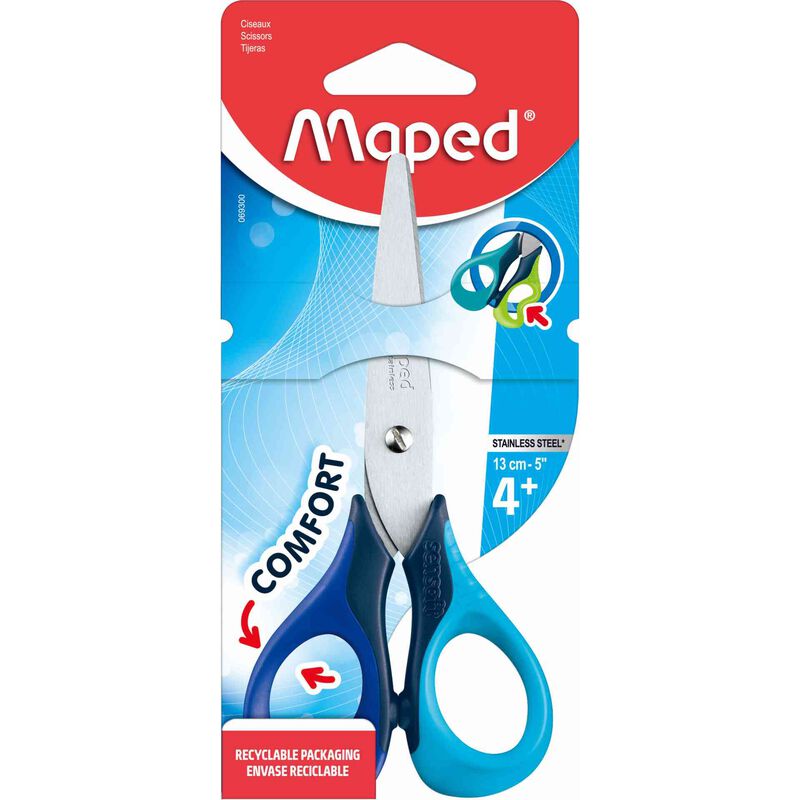Tesoura Sensoft 13,5cm (várias cores) Maped