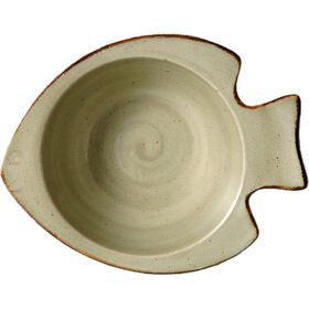Ta&ccedil;a Peixe 23cm Verde Kasa