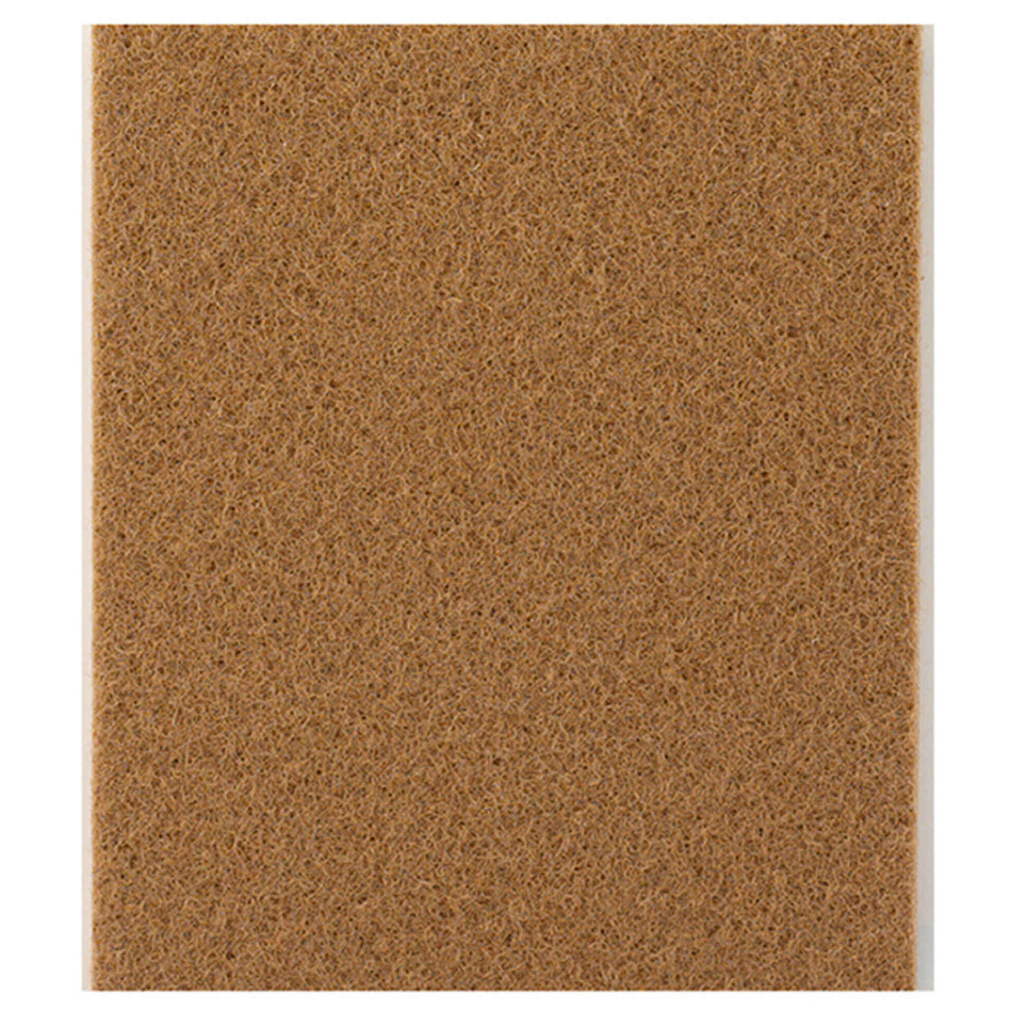 Feltro Adesivo Retangular 100x85mm Castanho