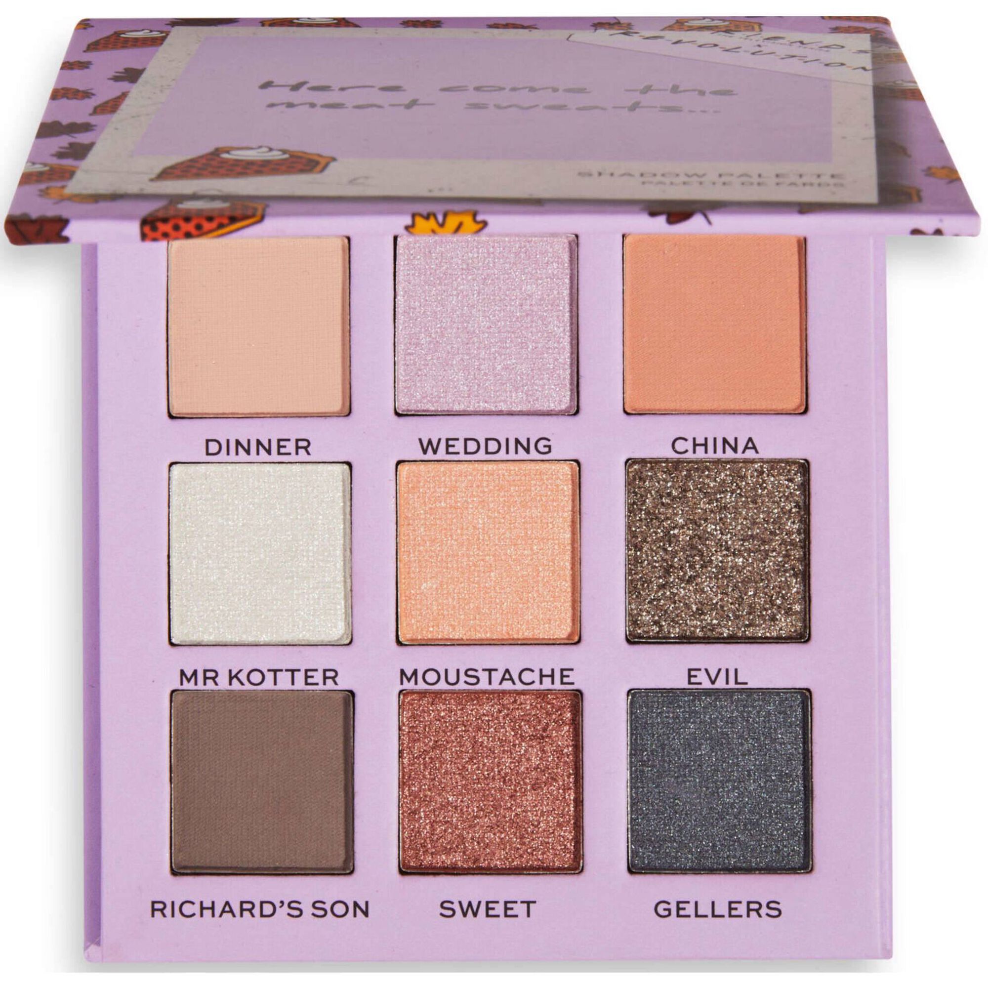 Palete de Sombras de Olhos Revolution x Friends The One Eyeshadow